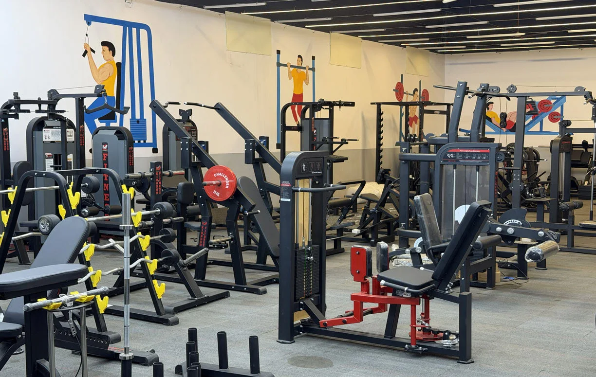 A COMPLETE GYM, PLANNED AROUND YOUR SPACE