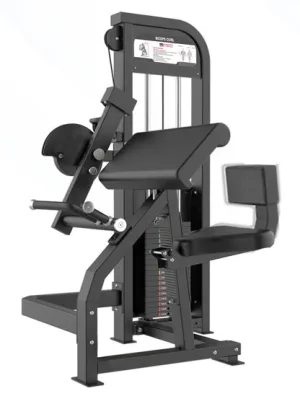 Biceps Curl (Half Cover, Pin Loaded)